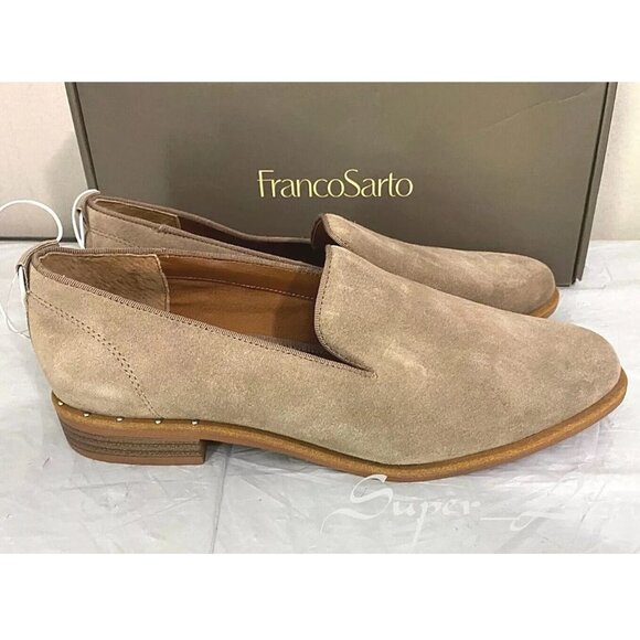 Franco Sarto Shoes - NEW Franco Sarto Women's Suede Slip-On Loafer Shoes